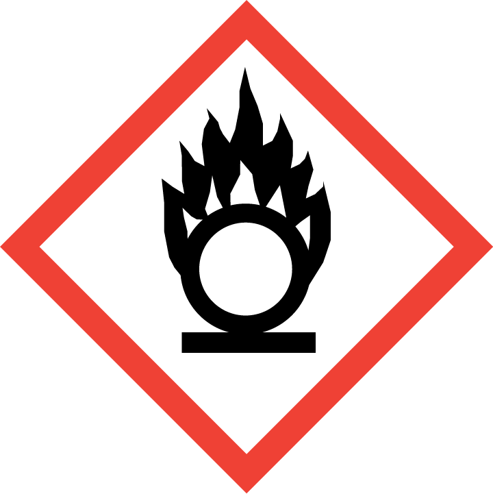 Pictogram of Flame over circle